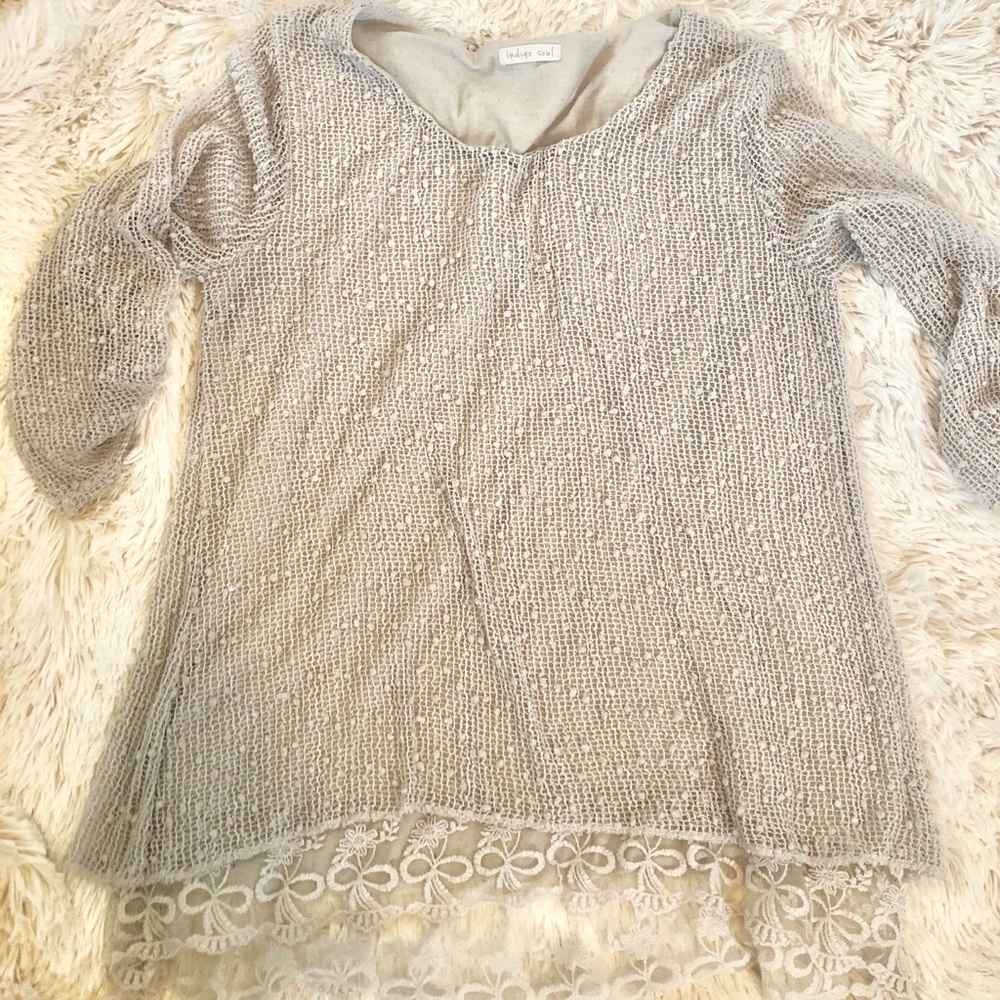 Large Indigo Soul Top